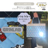 ストライプデニム地 シューズバッグ キルト | zooland | 詳細画像7 