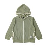 カーキ | キッズ フード付き パーカー | zooland