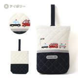 シューズバッグ リフレクター付き 消防車 | zooland | 詳細画像2