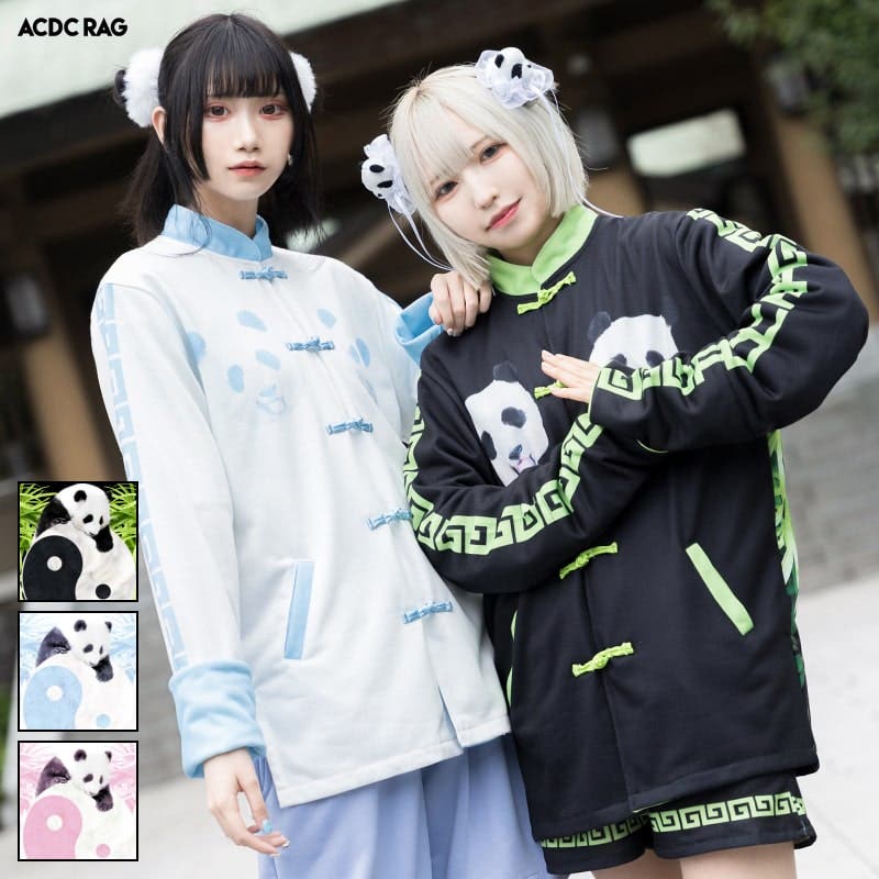 Shinzone｜リバーシブル フラワー デザイン ラグラン チャイナ