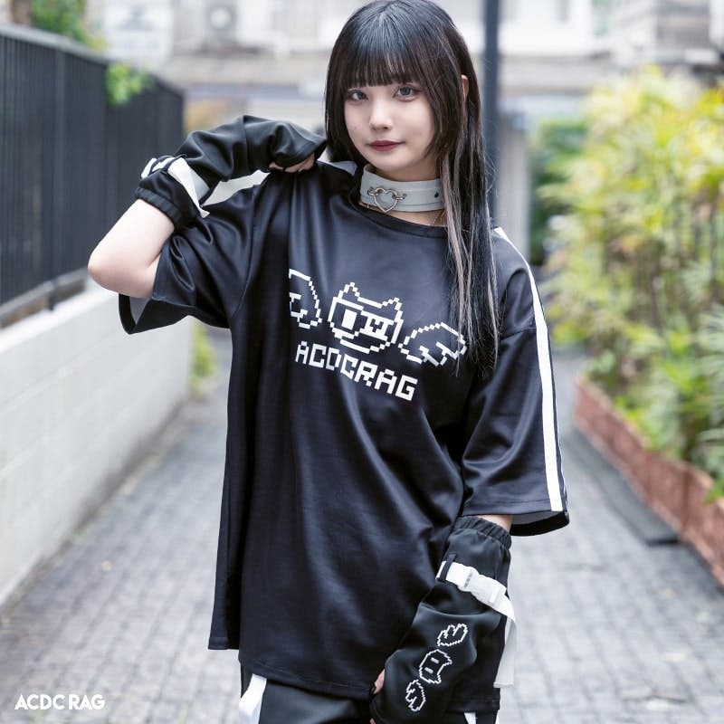 ACDCRAG ドットネコ 3点 Dot Cat Short Pants BK – ACDC RAG