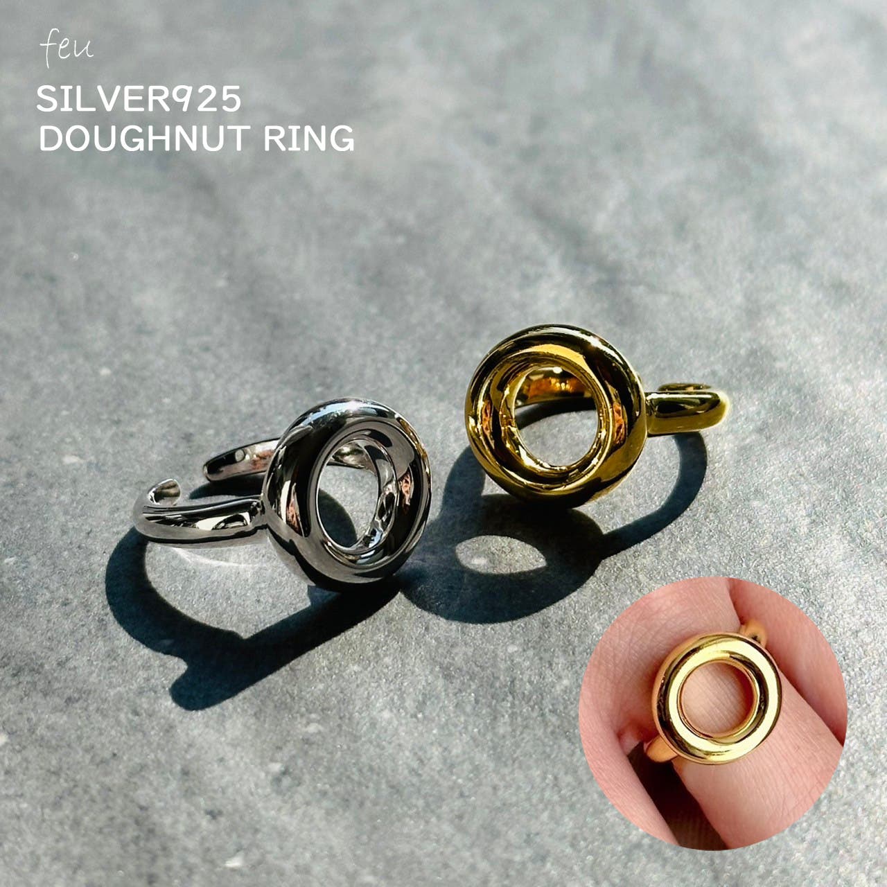 シルバー925 リング フリーサイズ[品番：FEUW0002308]｜feu（フゥー 