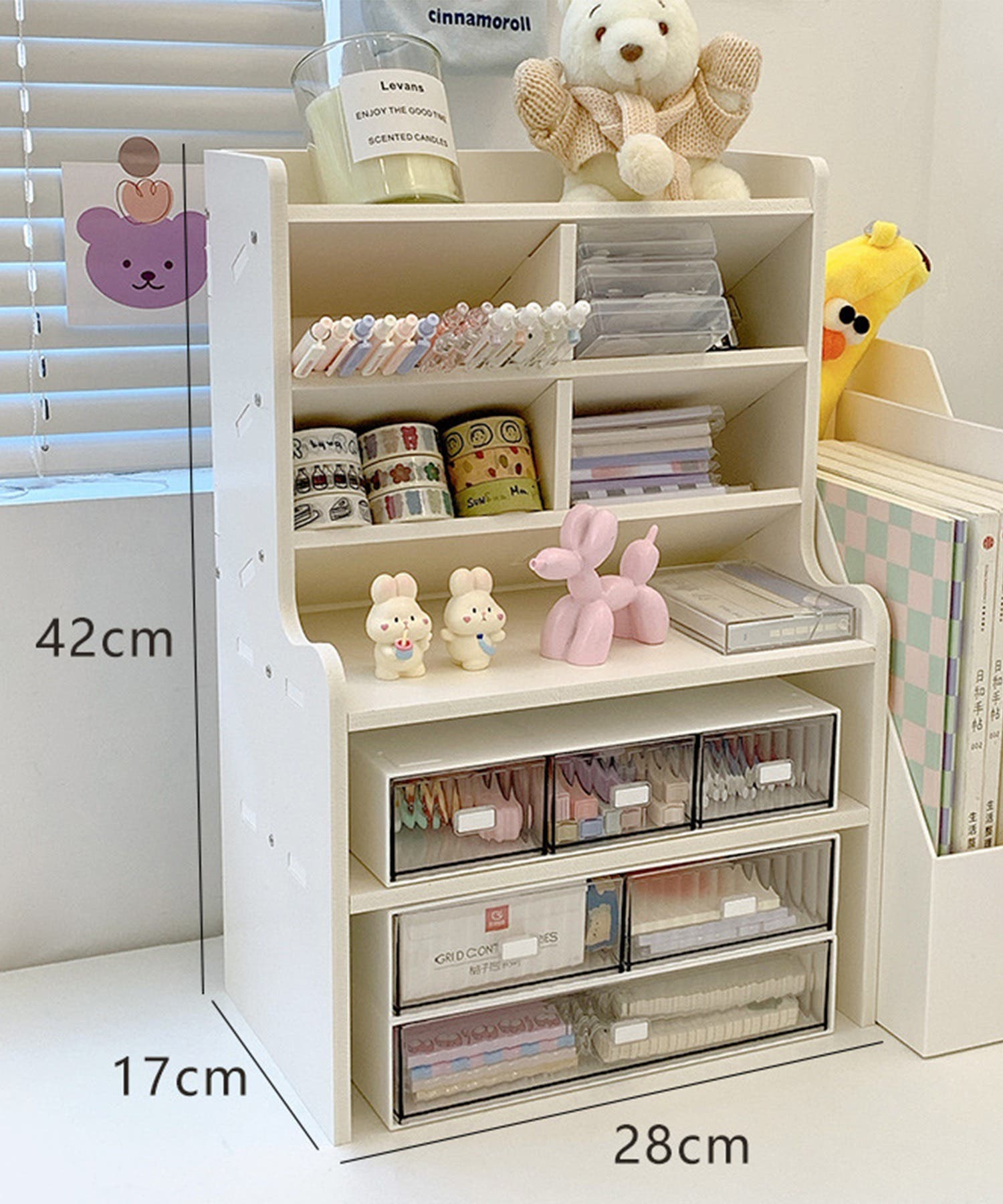 ペイントウッド収納ラック 小物収納 ラック[品番:XT000006480 ペイントウッド収納ラック 小物収納 ラック[品番:XT000006480