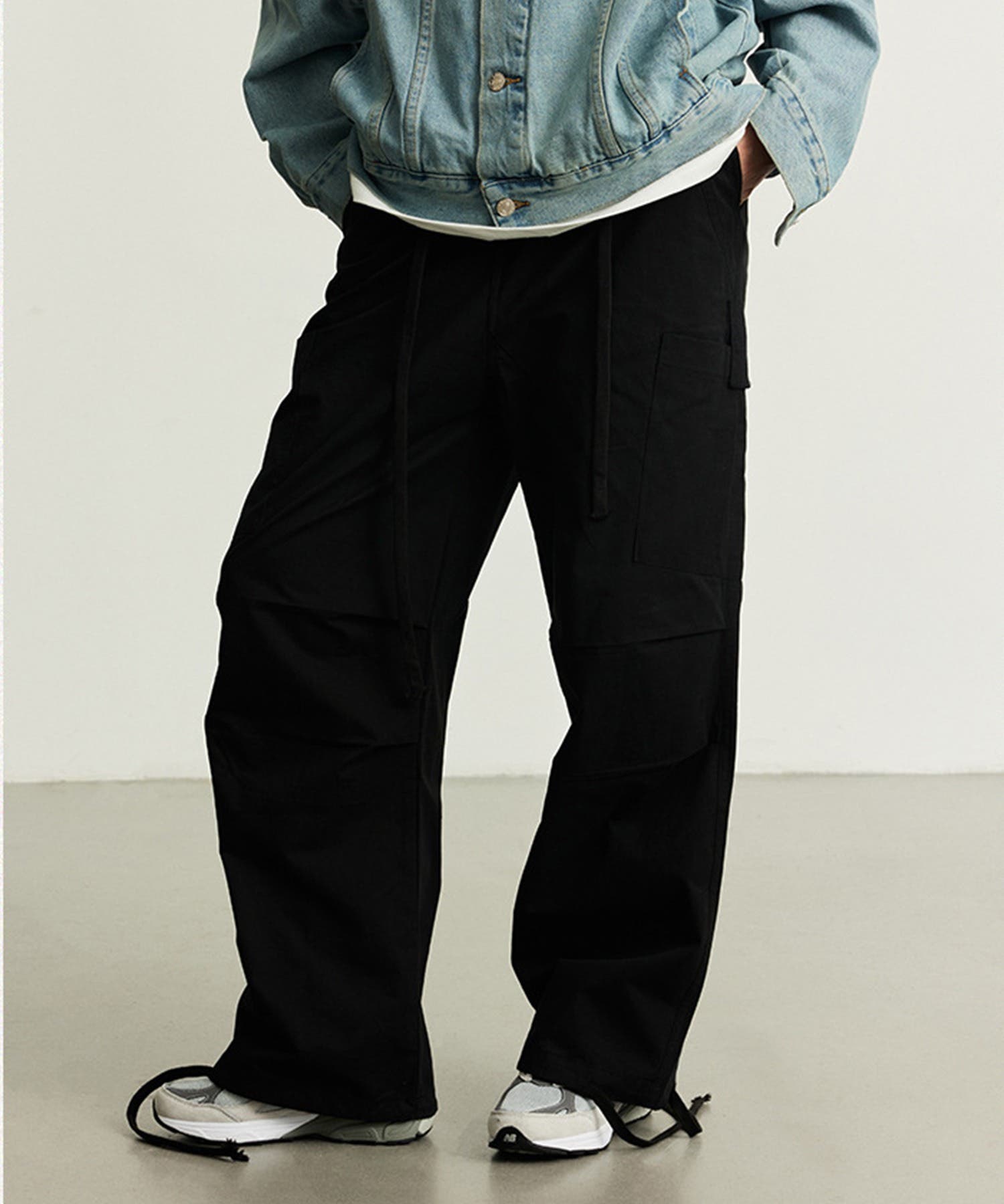 aimoha MENS/HEAVY COTTONワイドカーゴパンツ[品番：XT000009905