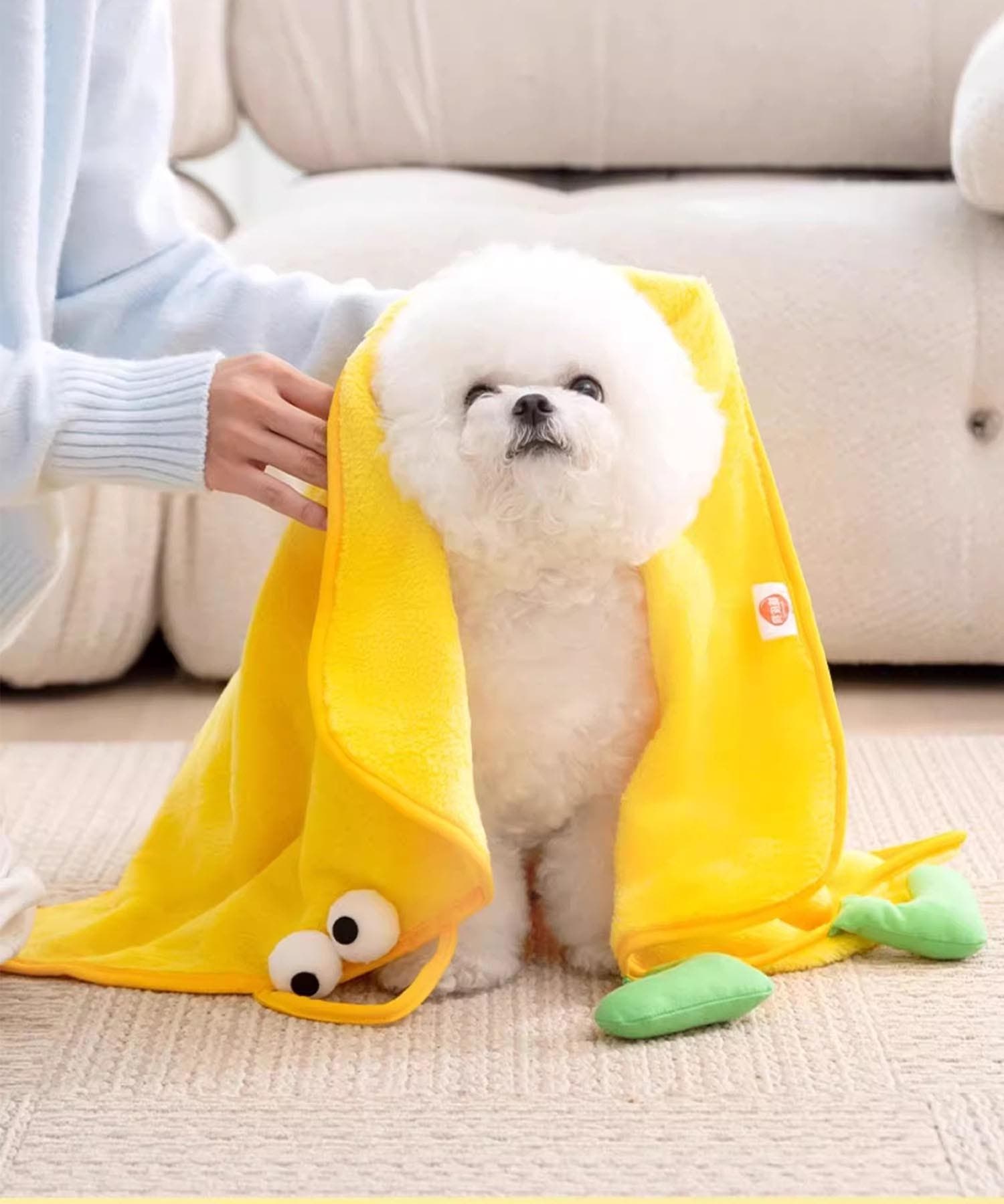 速乾 ペットバスタオル 犬 猫 ネコ[品番：XT000013650]｜aimoha