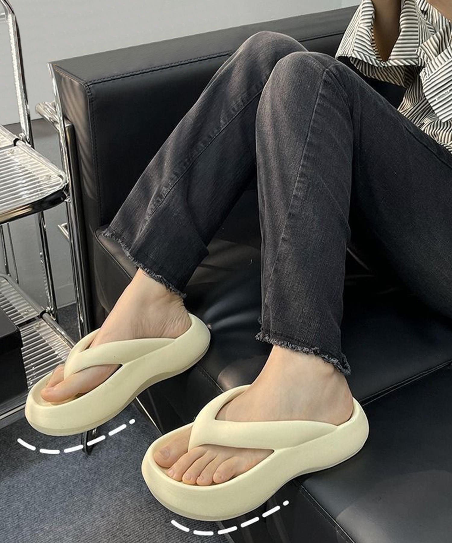 shoes365】厚底トングサンダル[品番：XT000014331]｜aimoha