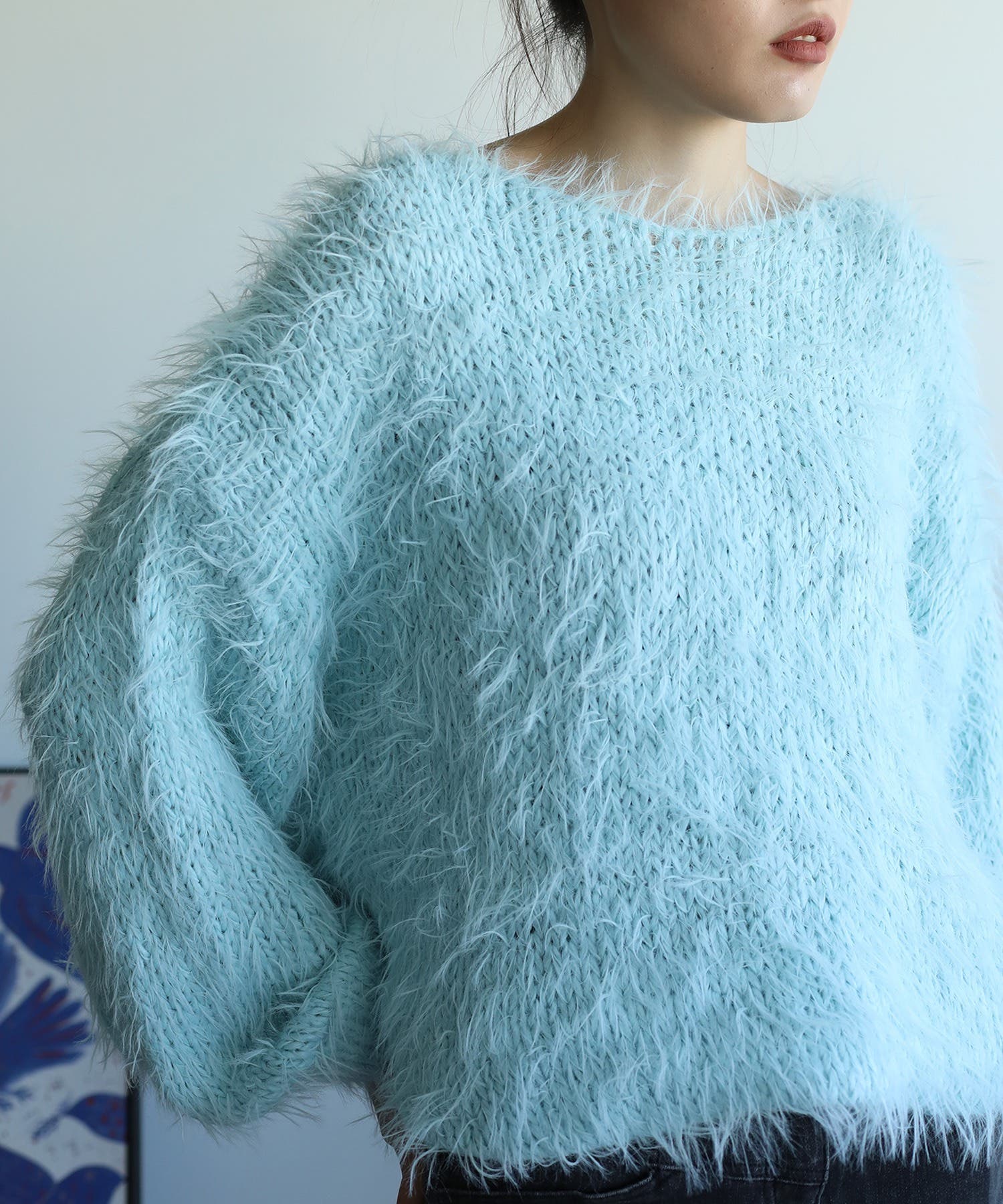 モヘアセーター ニット 韓国ファッション 【AW】[品番