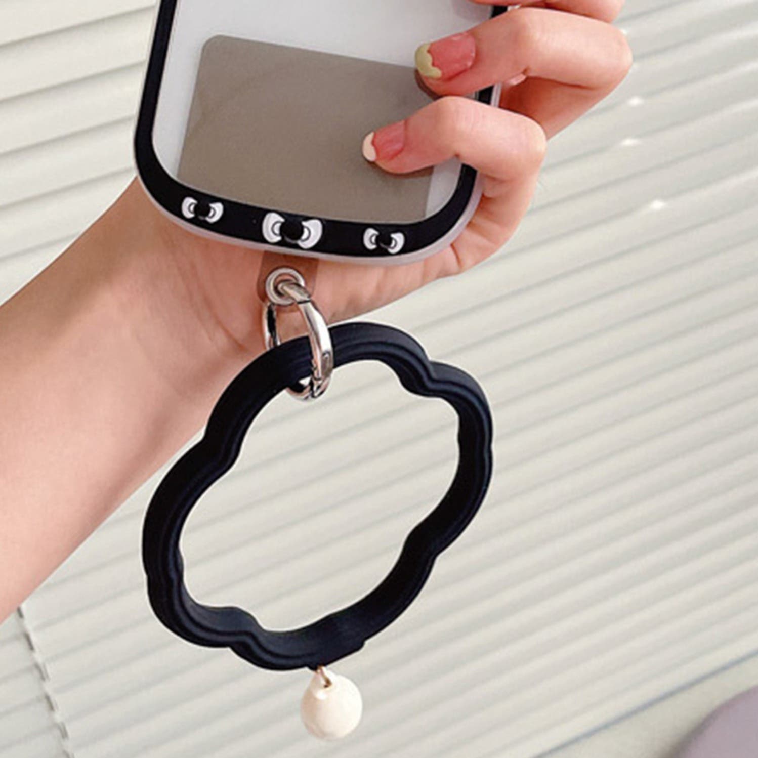 スマホアクセサリー aim Amazon.co.jp: iFace Phone チャーム ストラップ (シルバー