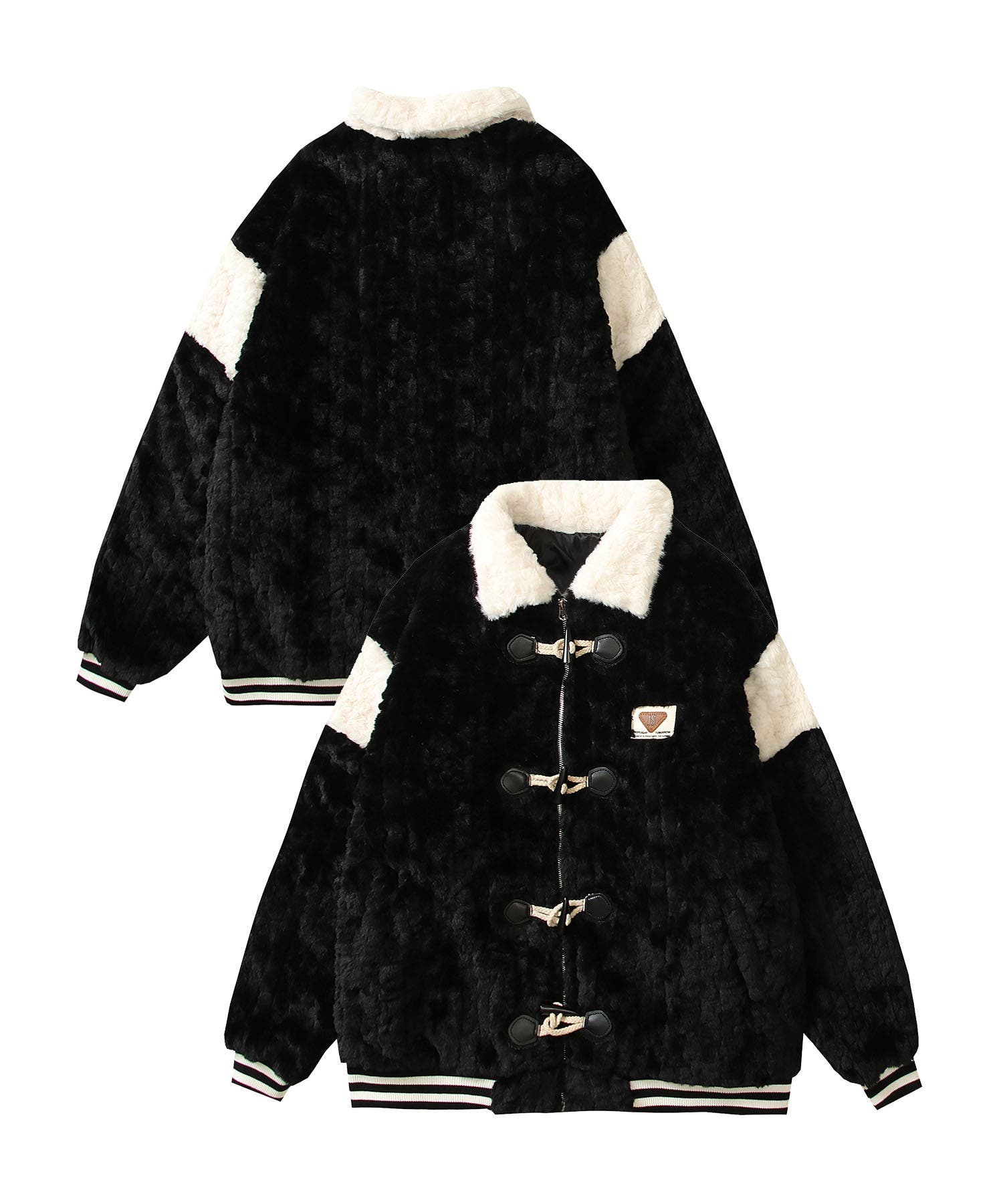 エコファーアシメントリックジャケット エコファーアシメントリックジャケット - VIAVANDA | 60% - アジア