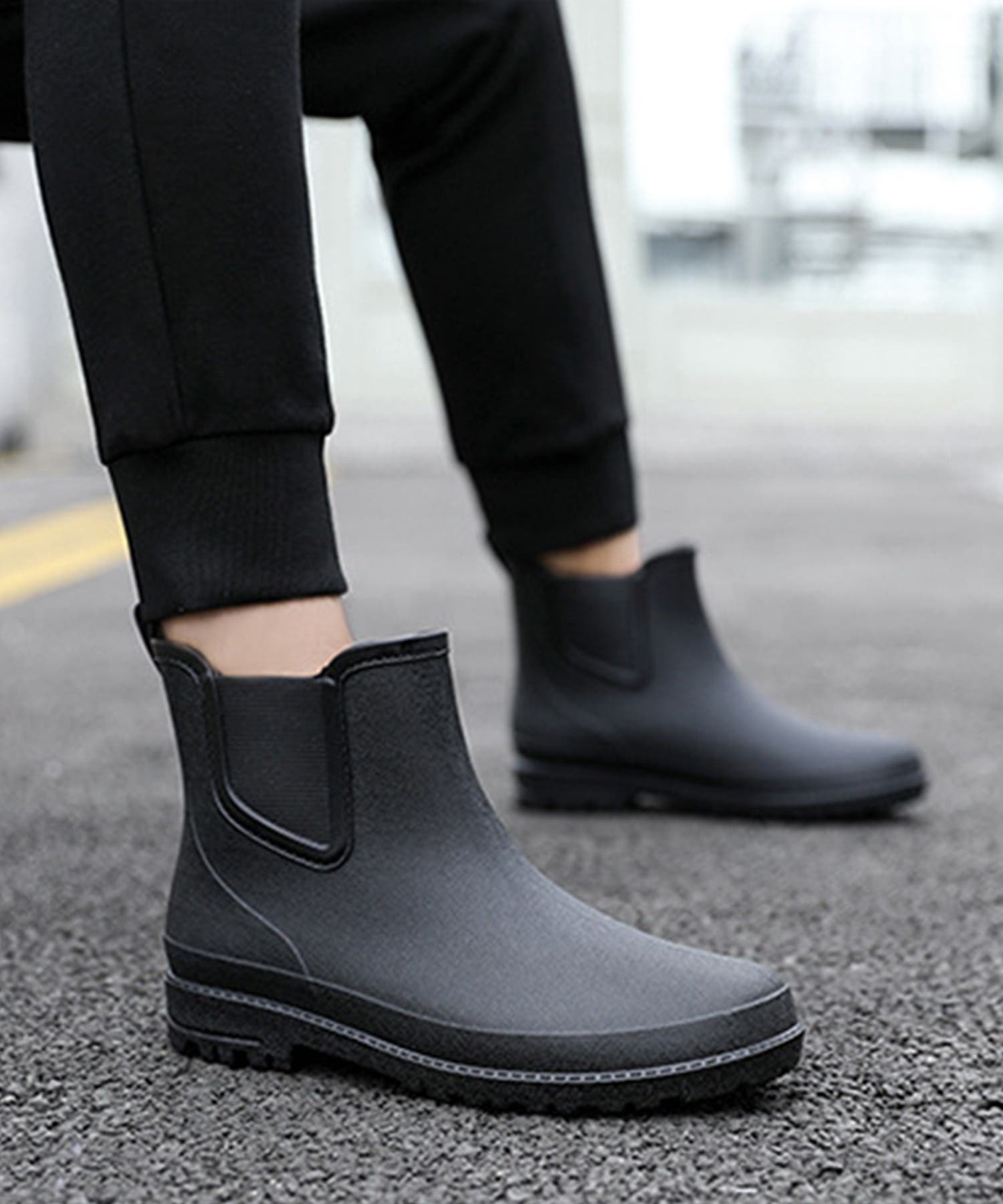 shoes365】サイドゴアデザイン レインブーツ 長靴[品番