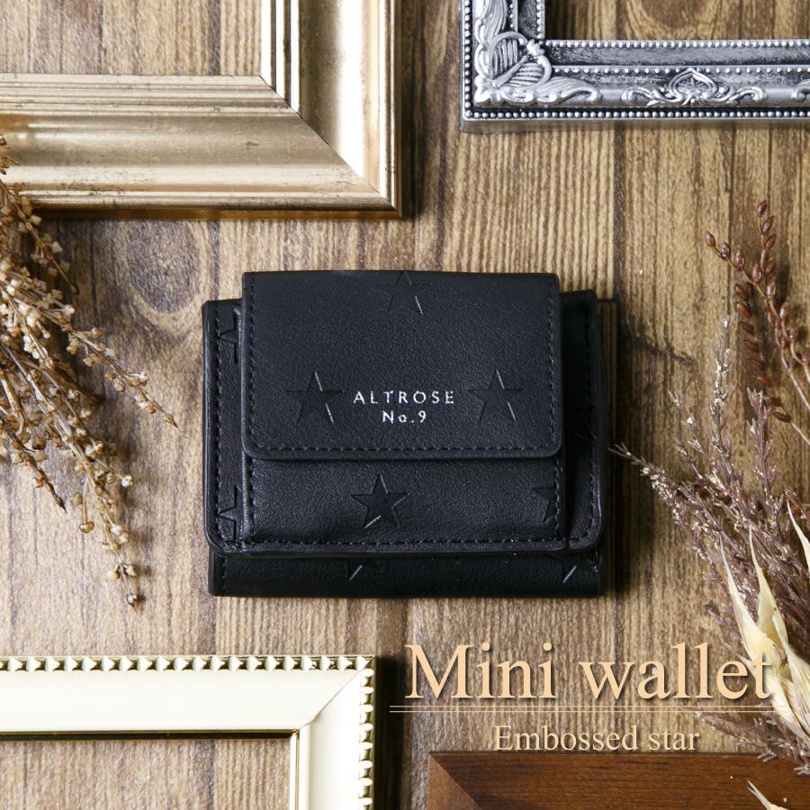 三つ折り財布 レディース コンパクト[品番：ALTB0000873