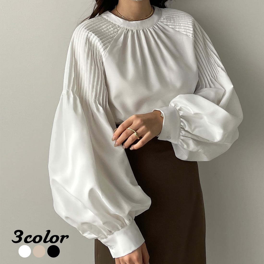 Amazon | [ZHENGTU] シャツ ブラウス レディース シースルー袖