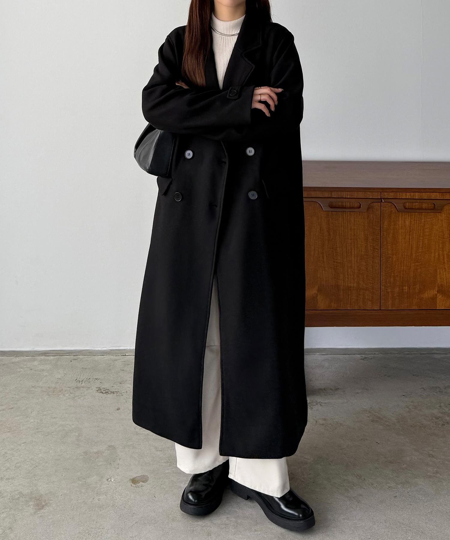 【総丈100cm】フェンディ サガロイヤル ミンク ロングコート FFボタン Fano Studios】Horn buckle fur duffle coat FD20W237-ファッション