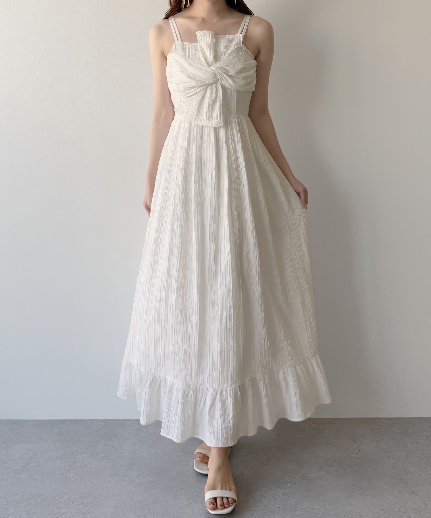 YURTAO rame inori ワンピース　white ユルタオ YURTAO | zuhka