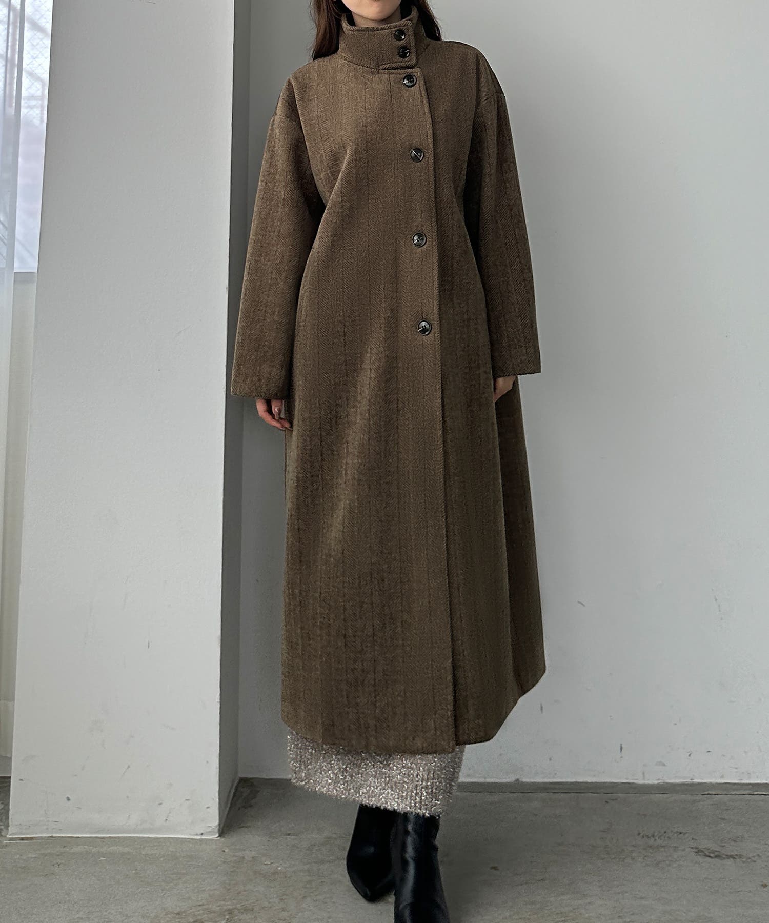 ☆新品☆uncraveWHITEアンクレイヴホワイト☆シャギーオーバー