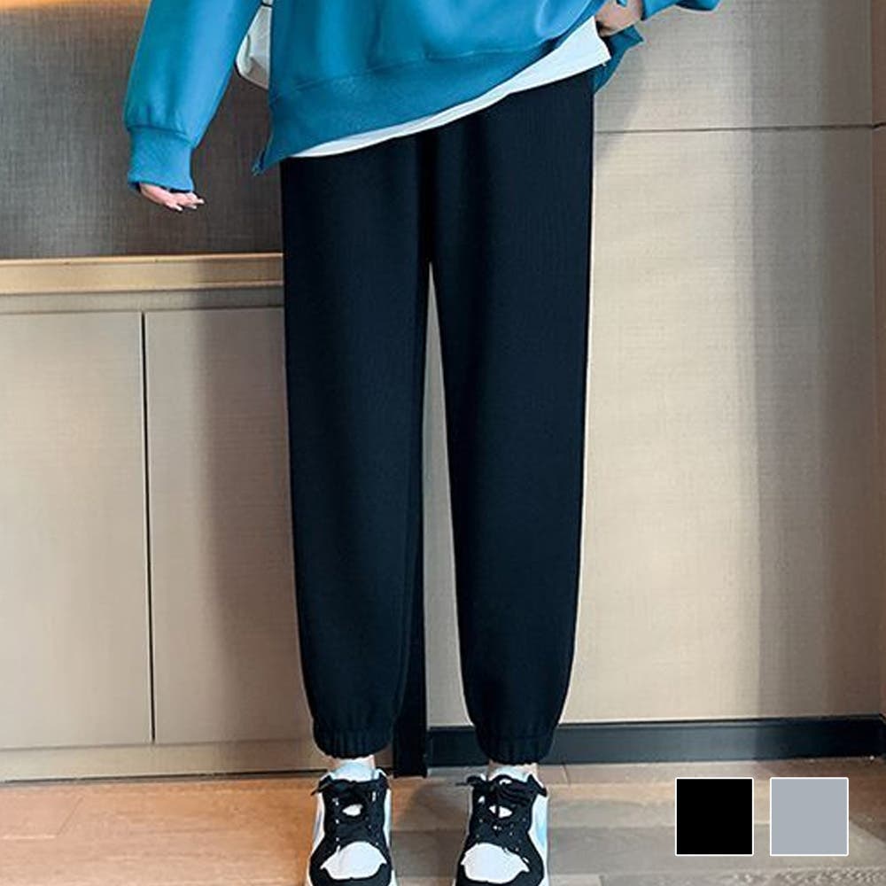 裏起毛スウェットパンツ 10代 20代[品番：AMSW1778068]｜Dewlily