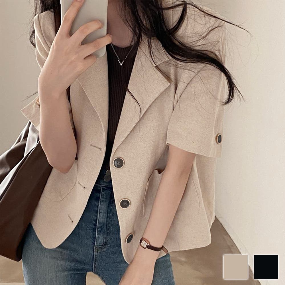 6724　メンズ　半袖柄シャツ　ベージュ　Ｆ 6724メンズ半袖柄シャツベージュF