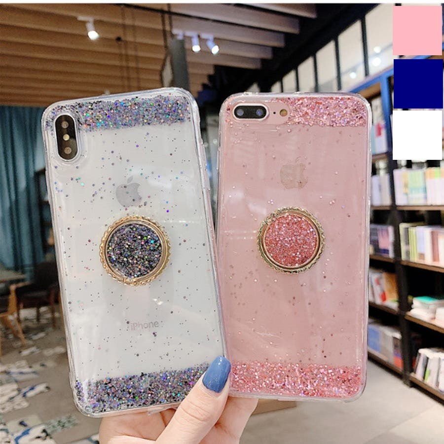 名入れ♡キラキラムーンシェルフレーク✨ピンク系 ラメ⭐︎iPhoneケース iPhone アイフォン14 13 12 11 Plus pro max 8 7 SE2 SE3 ケース