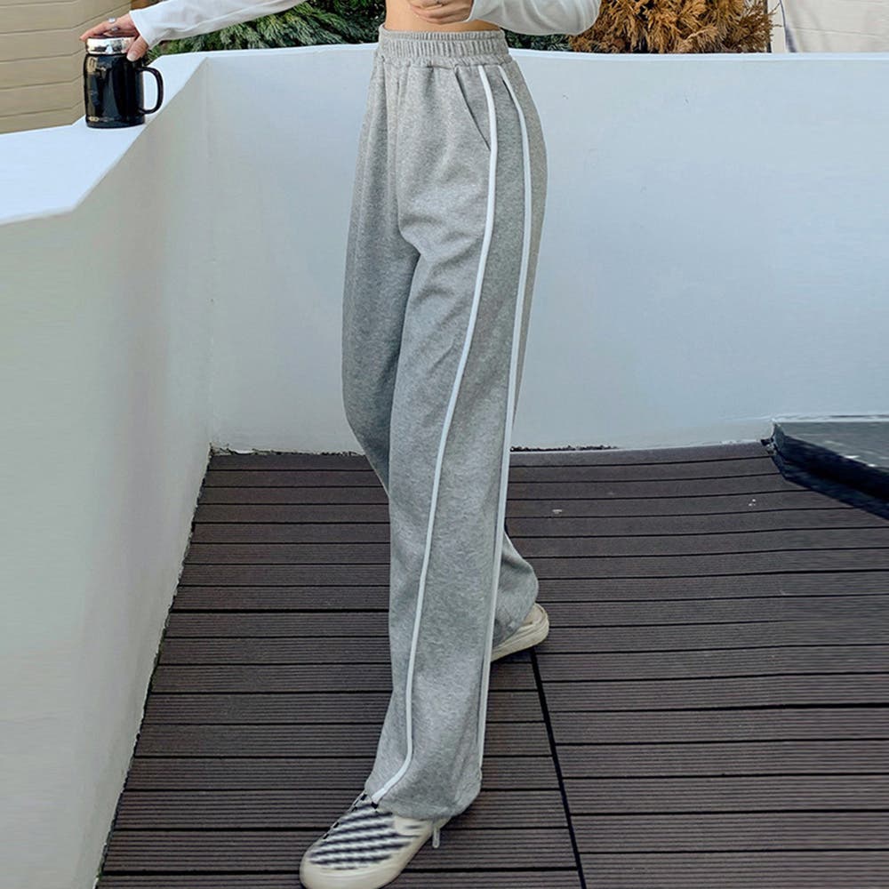 スウェットパンツ レディースロングパンツ[品番：AGCW0003766