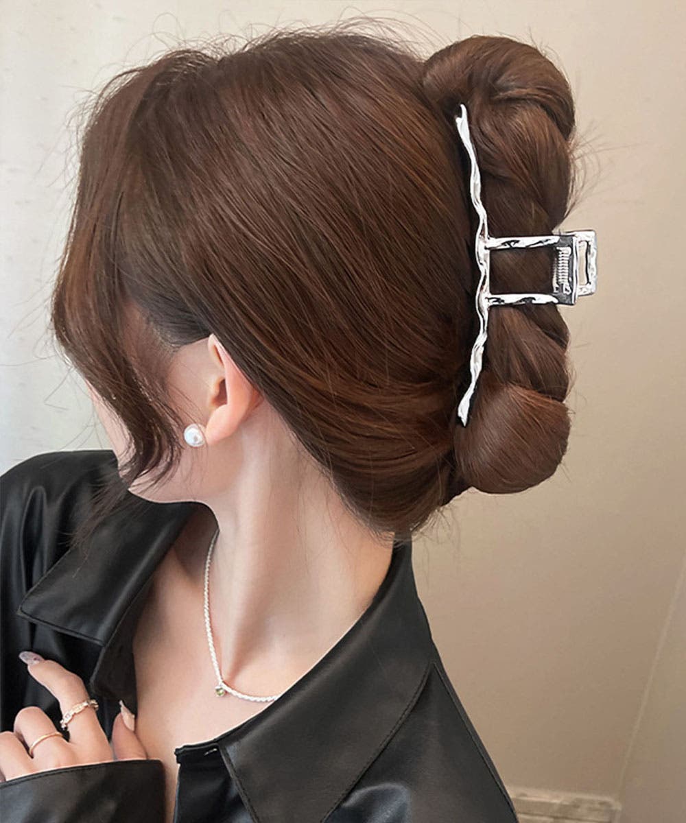 洗練さと共に☆ HERMES ヘアクリップ C-292) 和風ヘアクリップ | ビーズ・パーツなどのハンドメイド