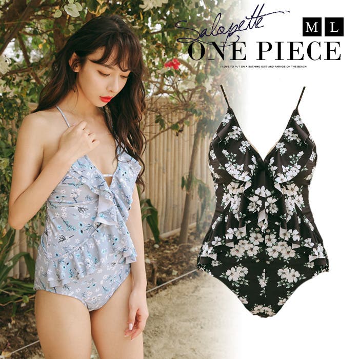 水着体型カバー レディース ワンピース[品番：AMJW0002259]｜Anna Mu