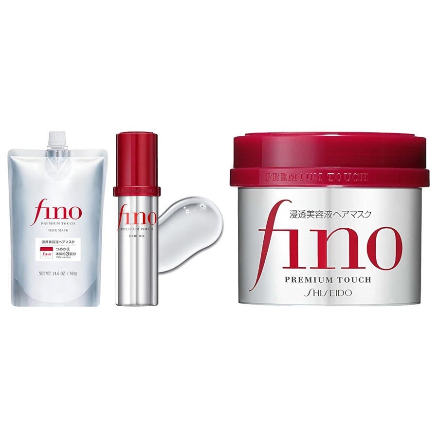 3点セット】フィーノ ヘアマスク本体＋ヘアオイル＋ヘアマスク詰替