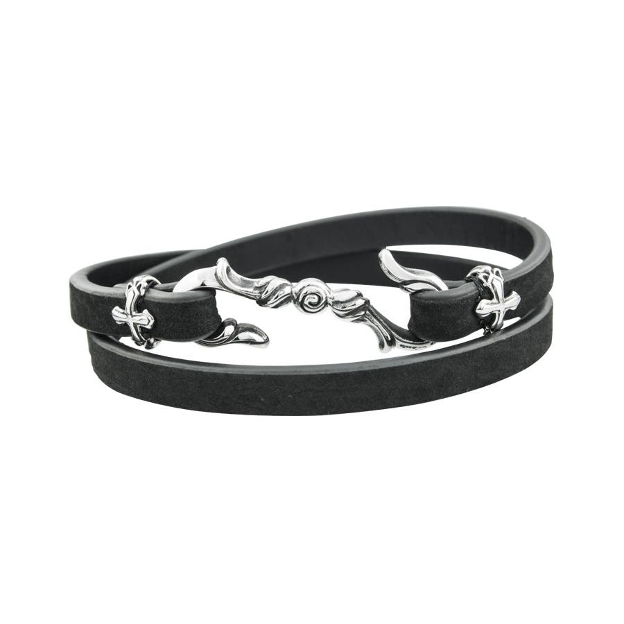 HERMES エルメス レザーブレスレット コリエドシアン Sサイズ