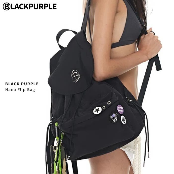 BLACK PURPLE(ブラックパープル)/Nana Flip Bag[品番：OUTW0000758