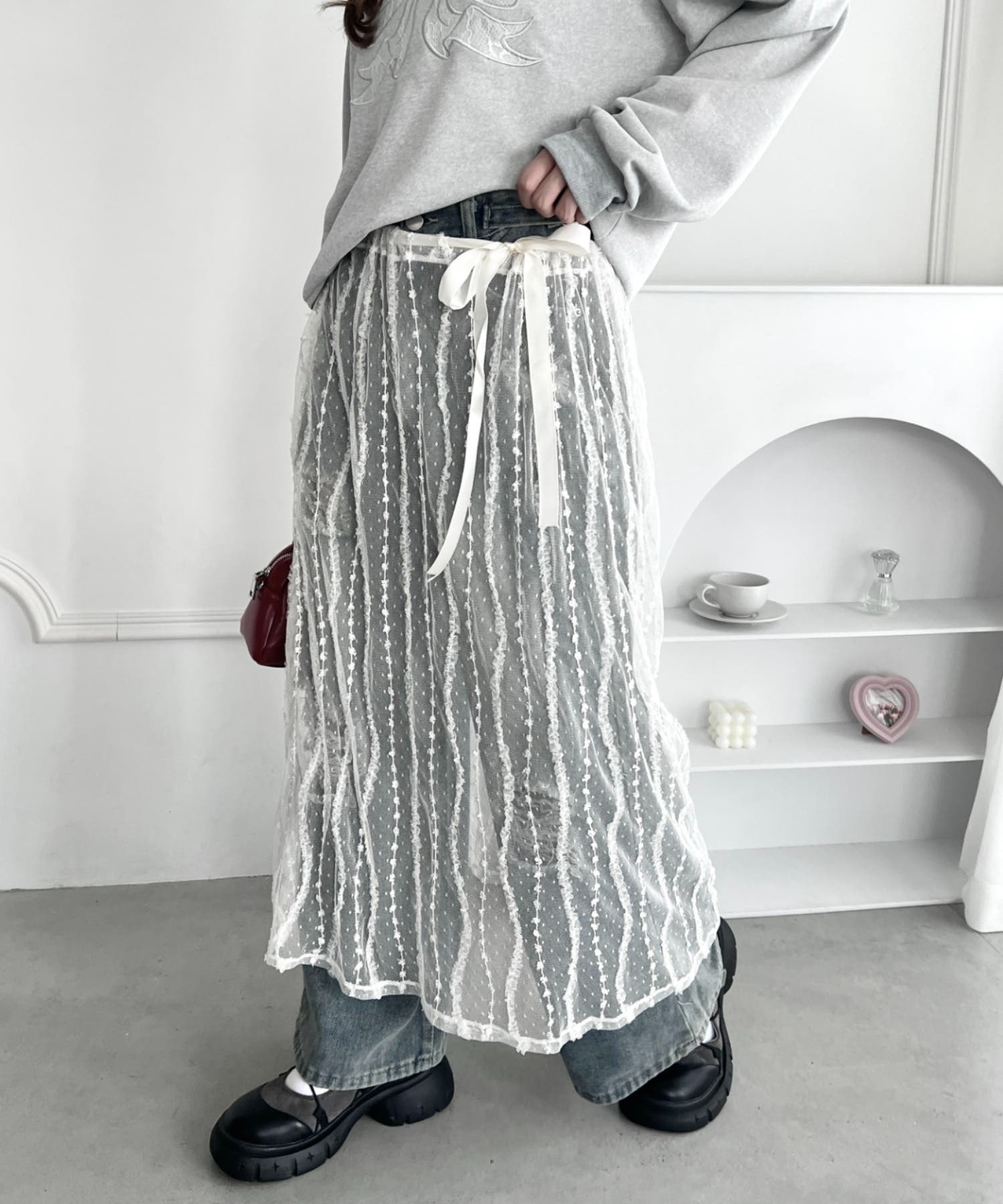 チュールスカート UNTITLED スカート チュールスカート レディース : ZOZOTOWN