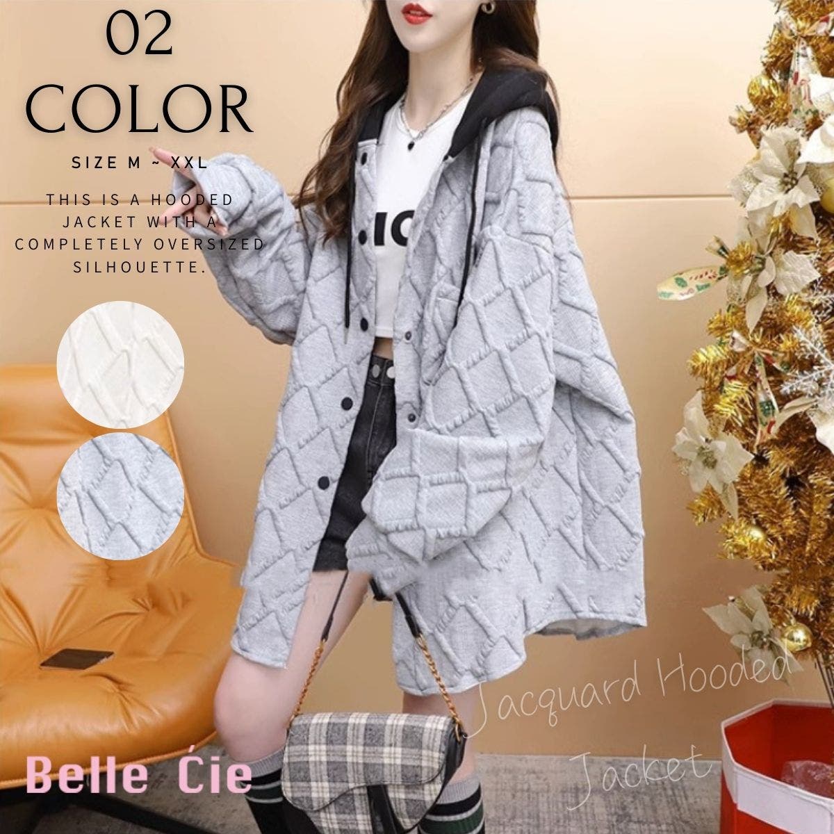 羽織り ジャケット パーカー[品番：AMVW0000799]｜Belle Cie（ベルシー