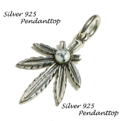 【K18】 マリファナデザイン　シルバーリング　925 K18】 マリファナデザインシルバーリング925