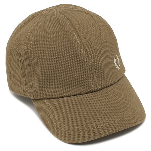 【FRED PERRY】【新品】【タグ付き】キャップ カーキ フレッドペリー 帽子 キャップ[品番：AXEB0033415]｜AXES