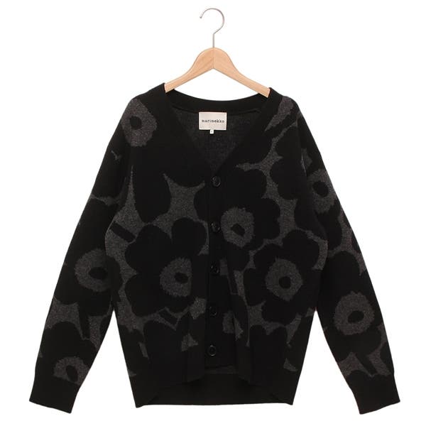 希少✨marimekko ウニッコ XL ピンク グレー 長袖カーディガン 希少✨marimekko ウニッコ XL ピンク グレー 長袖カーディガン