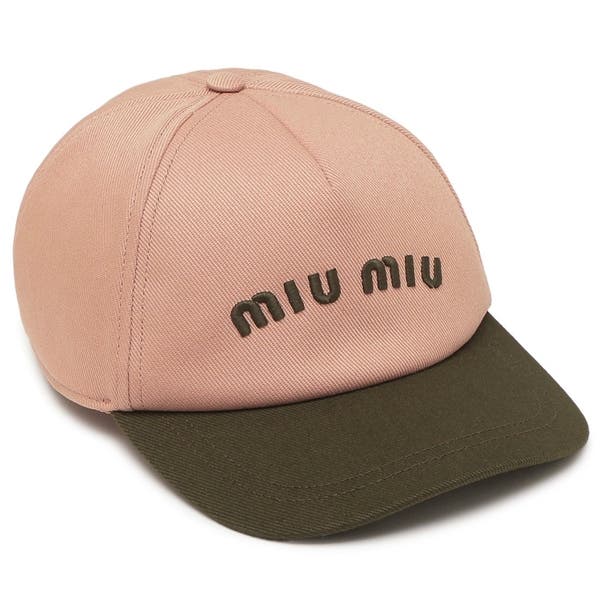 ★関税送料込み MIUMIU ミュウミュウ ドリル CAP 楽天市場】【中古】miumiu(ミュウミュウ) ドリル ベースボール