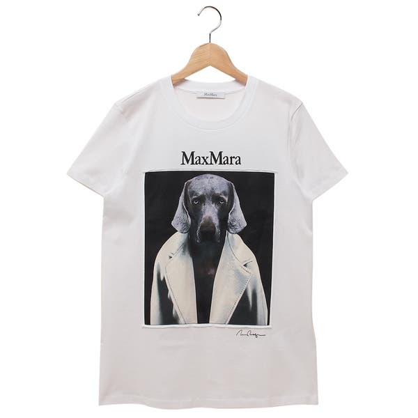 ☆新品未使用☆Max Mara ウェグマンプリント Tシャツ XS サイズ