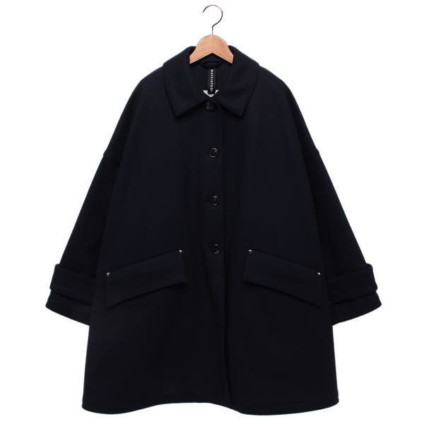 未使用級【現行/23SS】マッキントッシュ ハンビー JS別注 コート 黒 8 Mackintosh（マッキントッシュ） ステンカラーコート コート 別注 30th