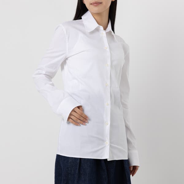 PRADA プラダ 長袖 シャツ ストレッチ ドレスシャツ ■1119KH② PRADA＊Stretch cotton shirt ストレッチコットンシャツ＊送料込