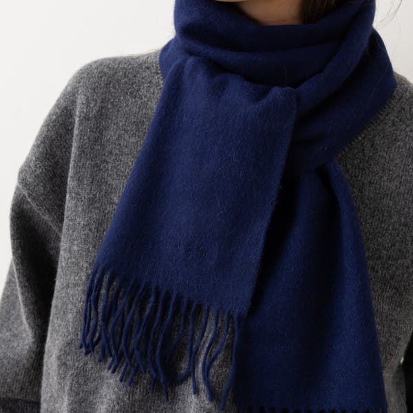 ポールスミス マフラー ネイビー[品番：AXEB0030739]｜AXES（アクセス