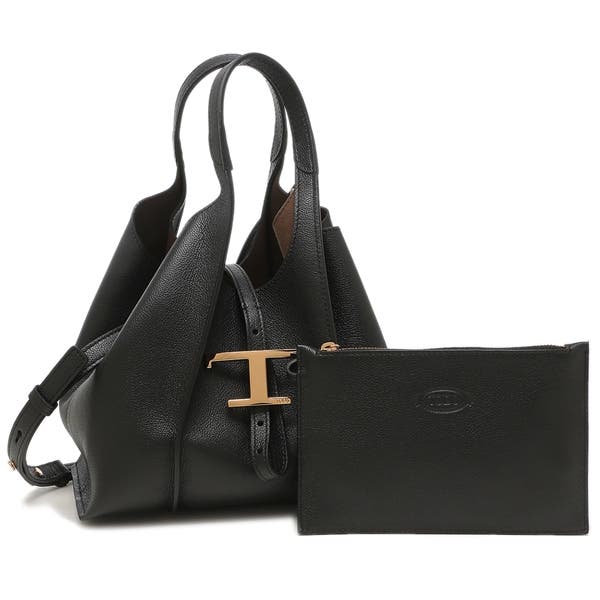 トッズ TOD'S ショルダーバッグ ハンドバッグ Tタイムレス