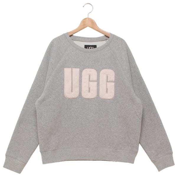 UGG Australia アグオーストラリア ファー ロゴ クルーネック