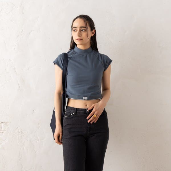 UGG Tシャツ カットソー トリナ 1152860 UGG アグ Tシャツ カットソー トリナ ブラック レディース