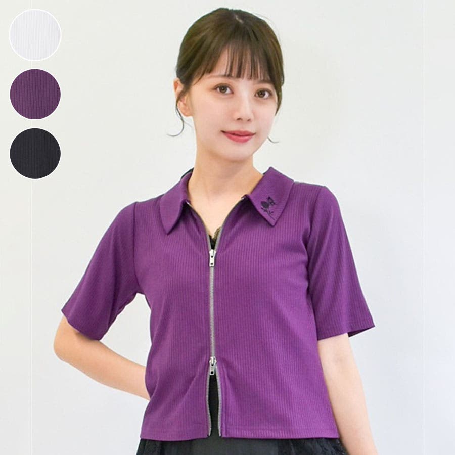 クロスチャーム付トップス | outlet | axes femme online shop