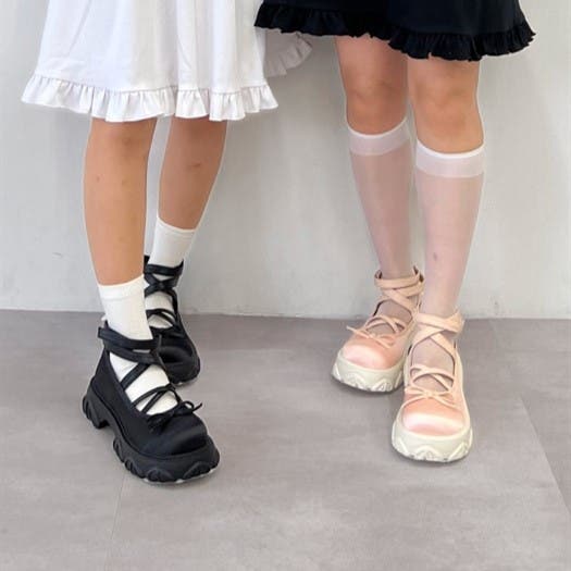 サテンバレエシューズ[品番：IGAW0004071]｜axes femme