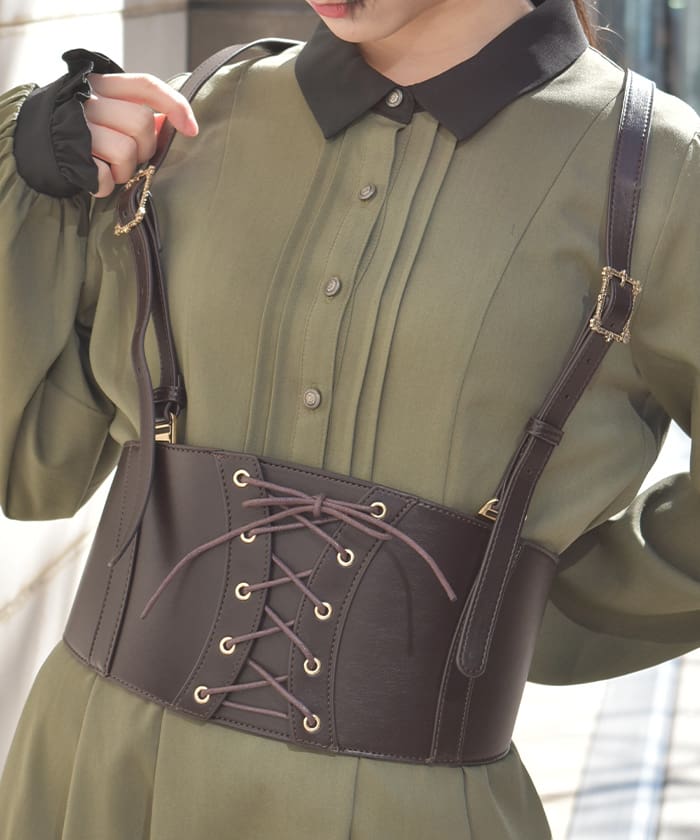 コルセットハーネスベルト[品番：IGAW0006056]｜axes femme