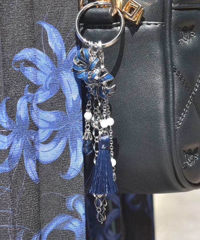 ファム 彼岸花バッグチャーム[品番：IGAW0006716]｜axes femme（アクシーズ