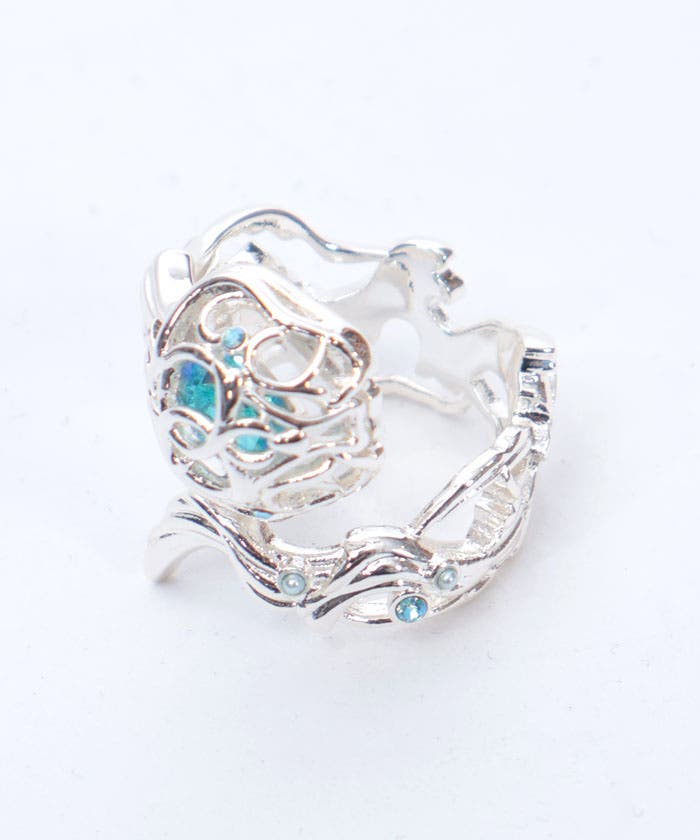 揺蕩う海月リング[品番：IGAW0006677]｜axes femme（アクシーズファム