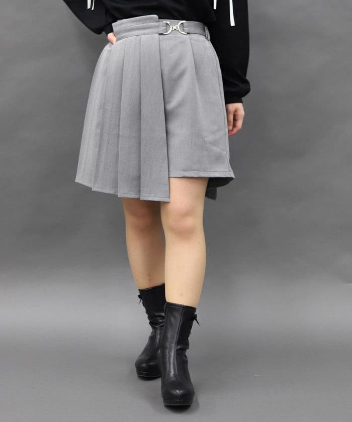 callautia ラップスカート風ショートパンツ[品番：AMTW0009219