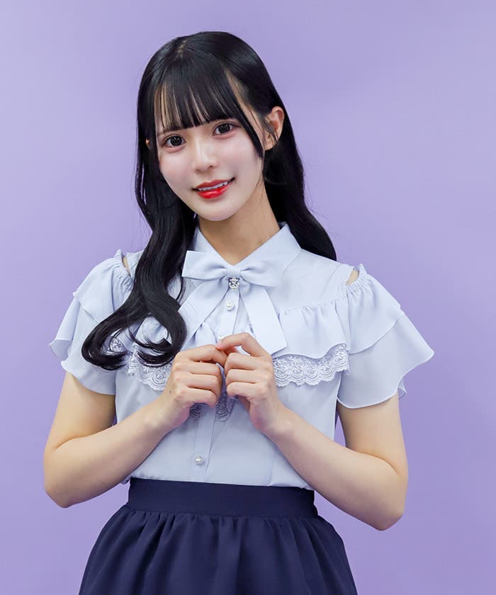 送料無料 通販  マリンチャームリボンブラウス[品番：IGAW0006396]｜axes femme シャツ/ブラウス(長袖/七分)