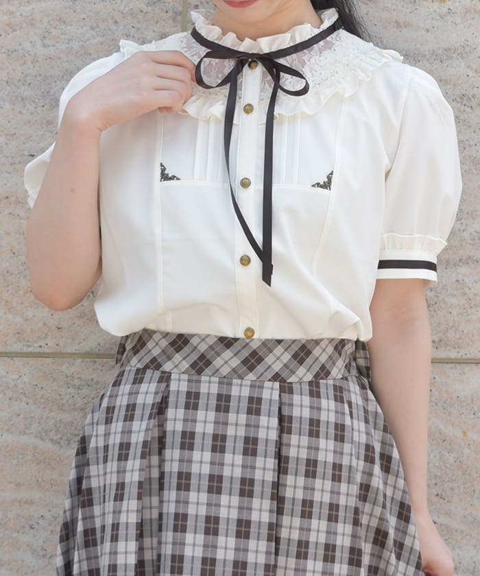 axes femme ツイステコラボ ワンピース オクタヴィネルブラウス セット ツイステ axes ワンピース