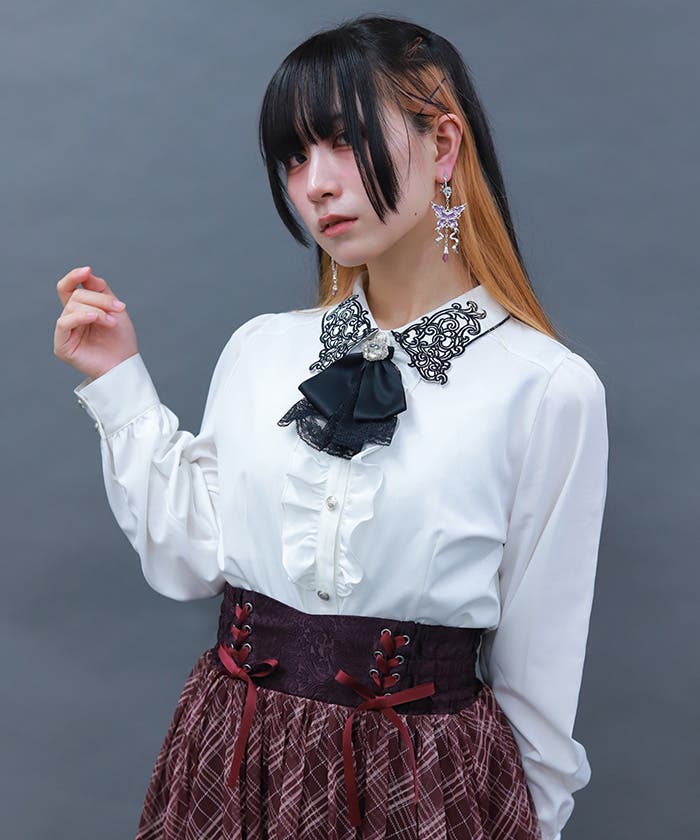 フォクシー 20年 シルク 袖刺繍  ブラウス トップス 40846 ブラック×ホワイト 40【中古】 楽天市場】フォクシー FOXEY 20年 シルク 袖刺繍 ブラウス トップス